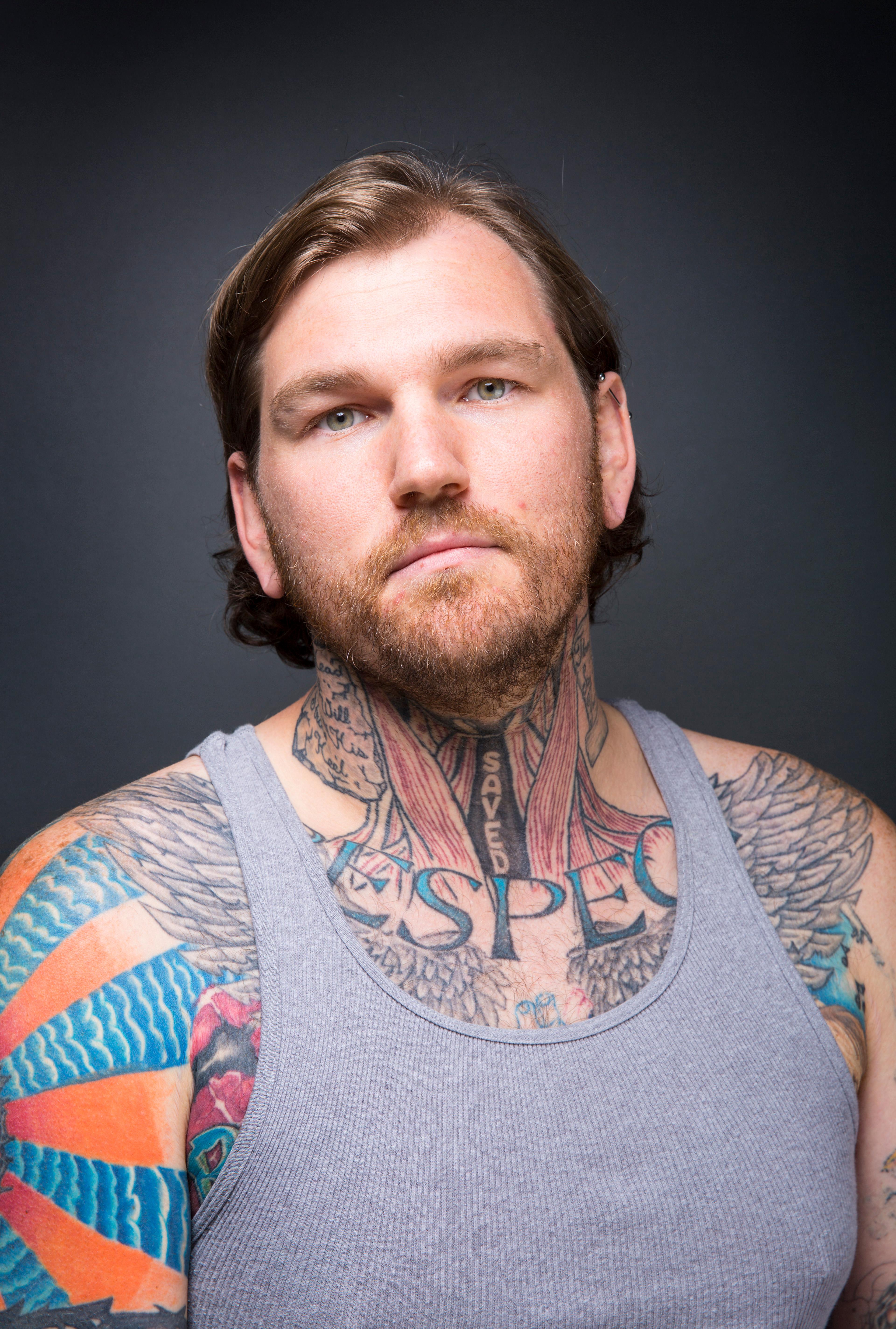 Portrait Sessions Seattle's wildest tattoos are intricate