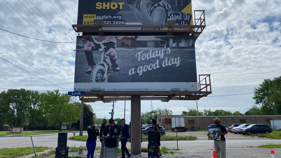 New billboards encourage residents to 'stand up, vax up' WRSP
