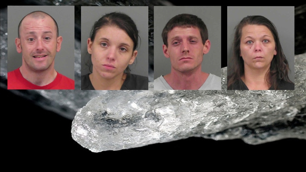 Four arrested in Catoosa County on meth charges WTVC