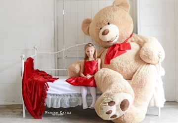 93 inches teddy bear