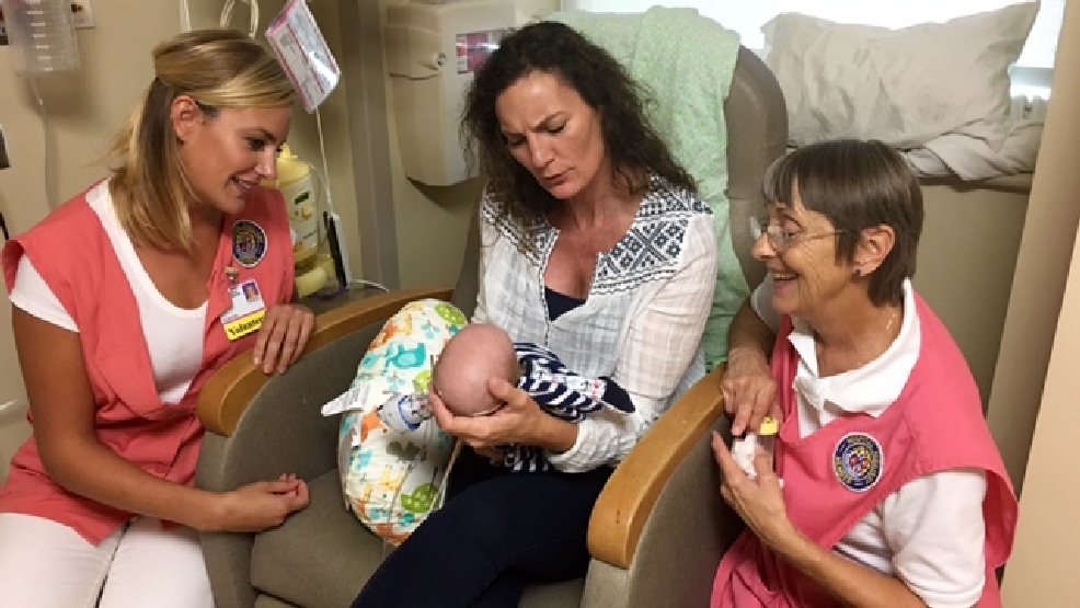 Cuddlers soothe babies in Sacred Heart's NICU WEAR