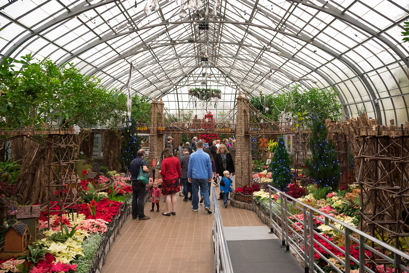 The Krohn Conservatory Holiday Show Is a Dang Delight Cincinnati Refined