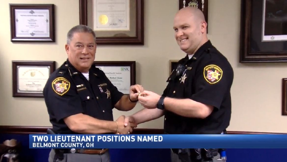 Two promoted to lieutenant at Belmont Sheriff’s Office WTOV