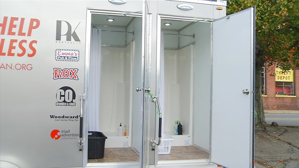Showers for the homeless WJAR