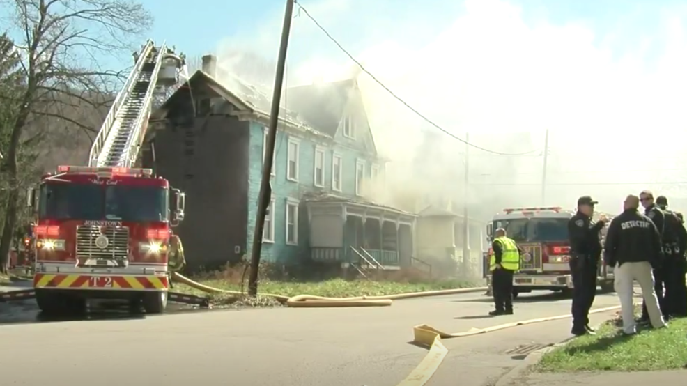 Fire breaks out at blighted Johnstown house, city council member speaks
