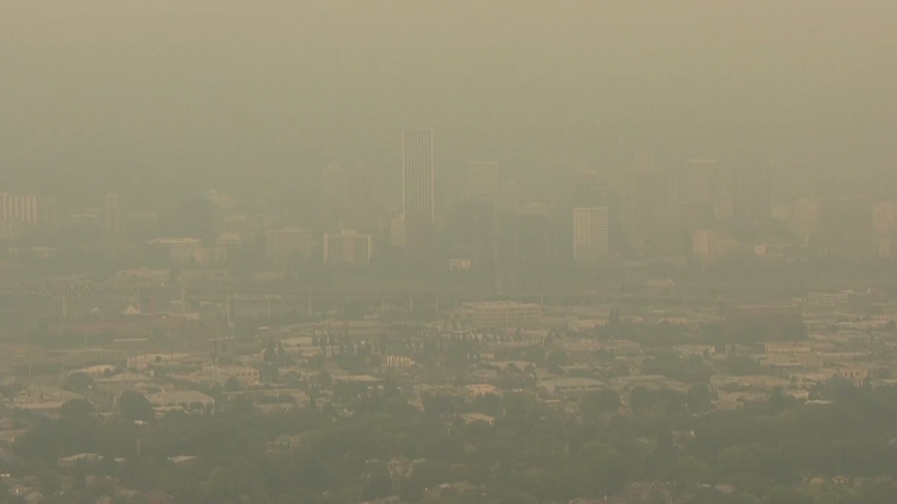 Poor air quality in northwest Oregon will continue into Tuesday evening KATU
