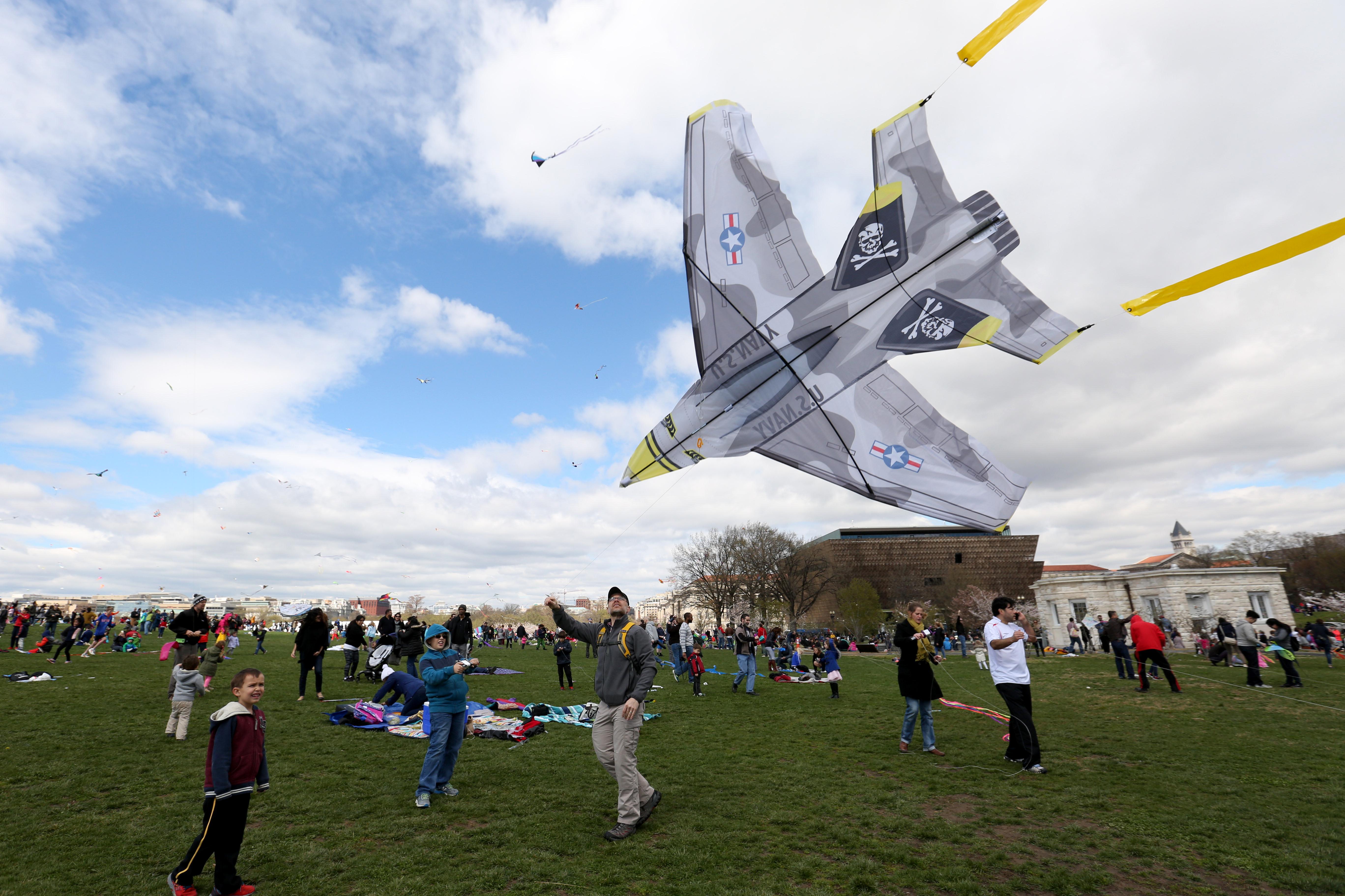 Wind lifts up the Blossom Kite Festival DC Refined