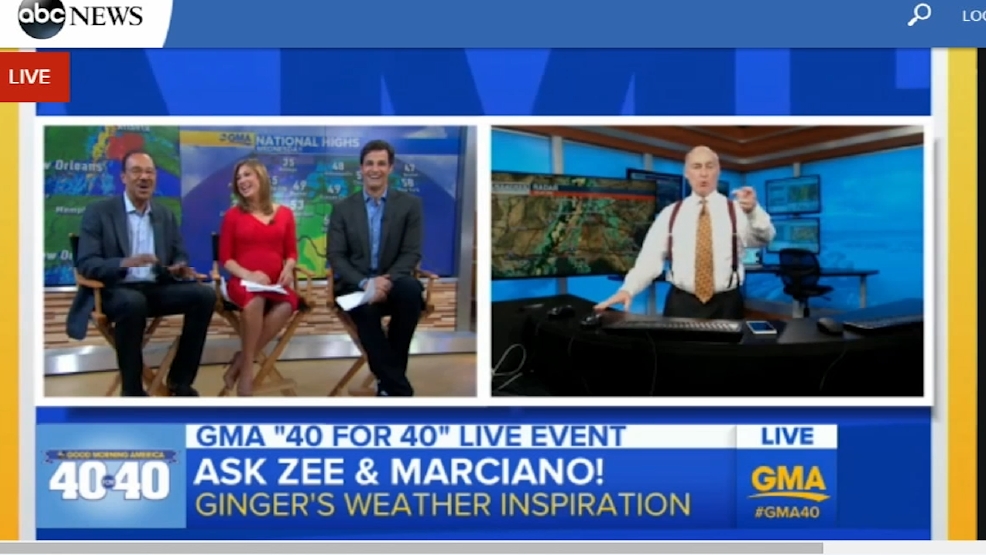 Abc 33 40 Chief Meteorologist James Spann Talks With Ginger Zee On Gma 40 Live Stream Abc 33 40 Chief Meteorologist James Spann Talks With Ginger Zee On Gma 40 Live Stream