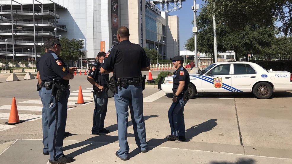 EPPD officers providing security for people at NRG Center in Houston KFOX