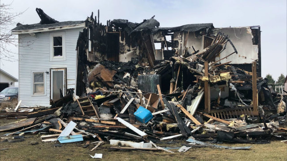 Home destroyed, dog killed in Janesville fire WMSN