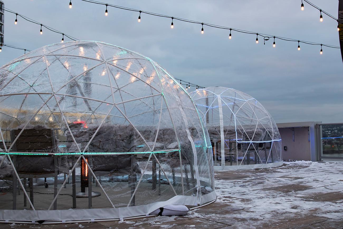 Get Tipsy in an Igloo at This Downtown Rooftop Bar Cincinnati Refined