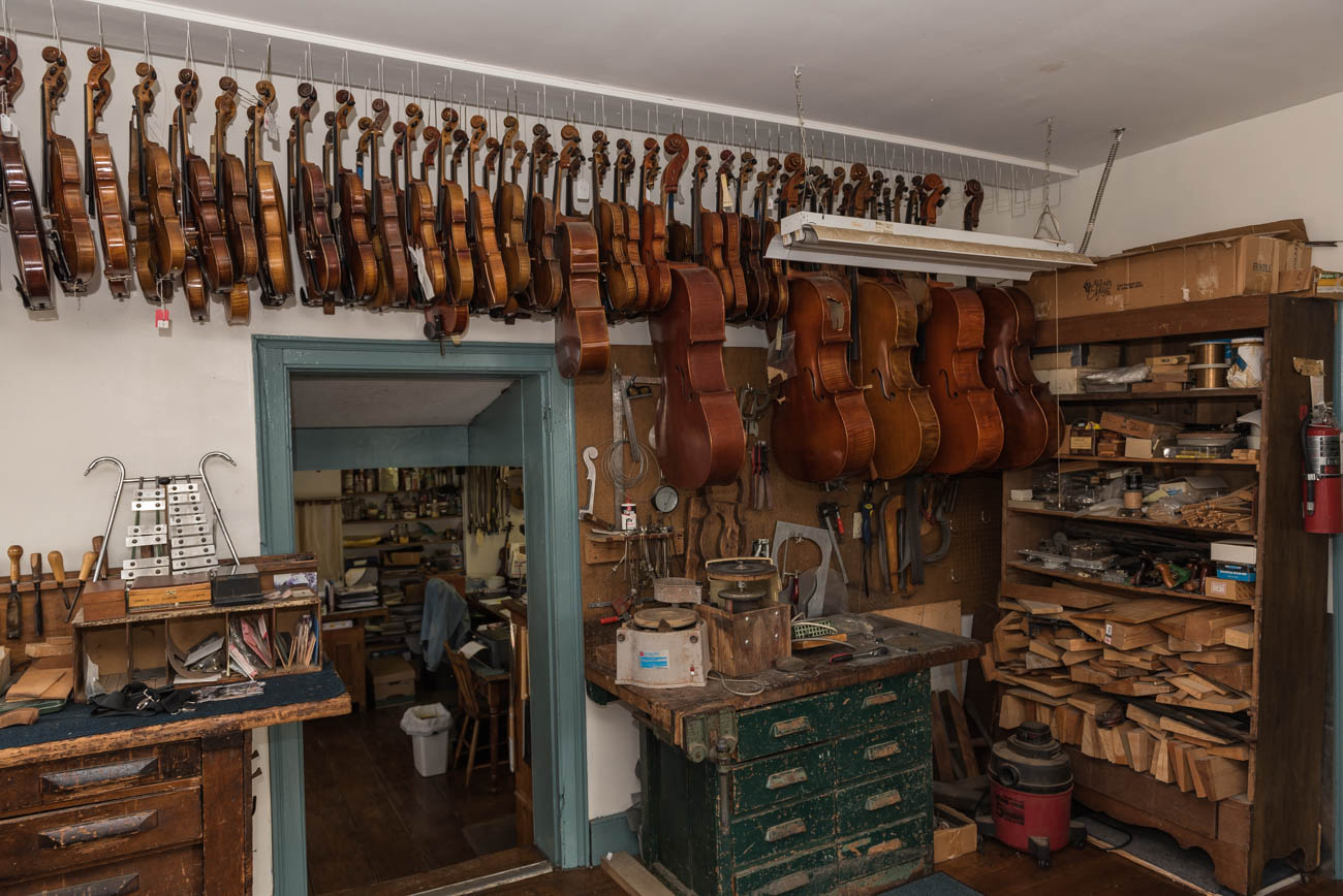 Housed In A Building That Dates Back To 1805, The Baroque Violin Shop