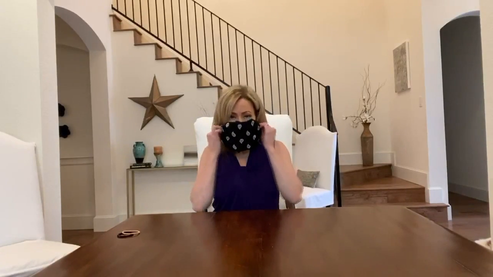 WATCH: How to make your own cloth mask at home