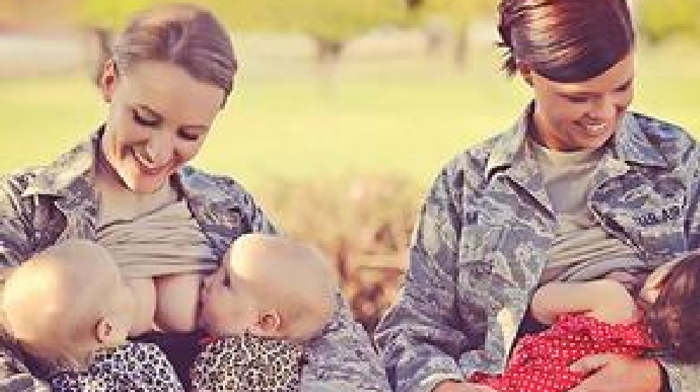 Photo Of Breastfeeding Military Moms Draws Controversy Wjla 6905