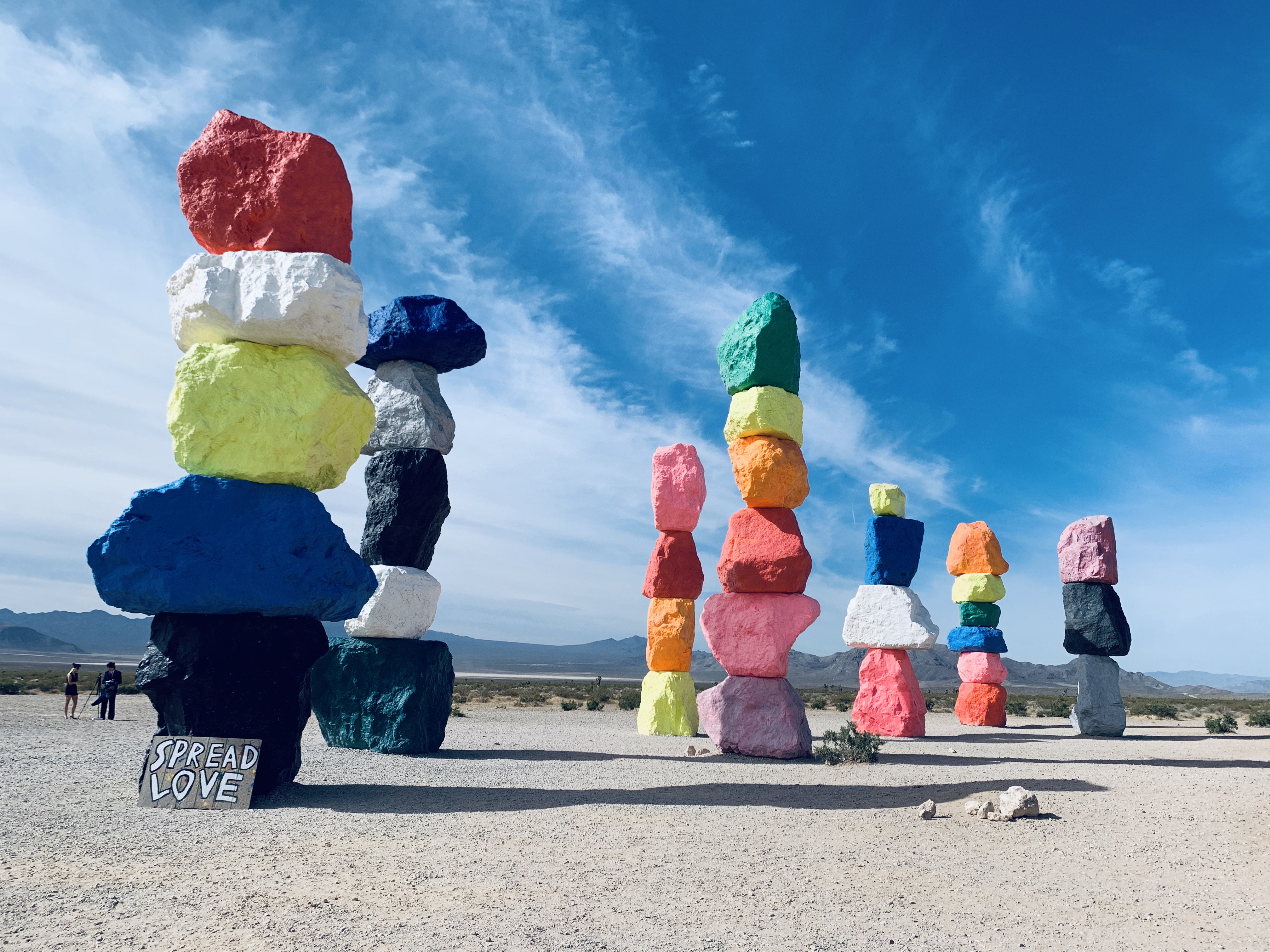 Exploring Our Backyard: Nevada’s ‘Seven Magic Mountains’ a sight to behold