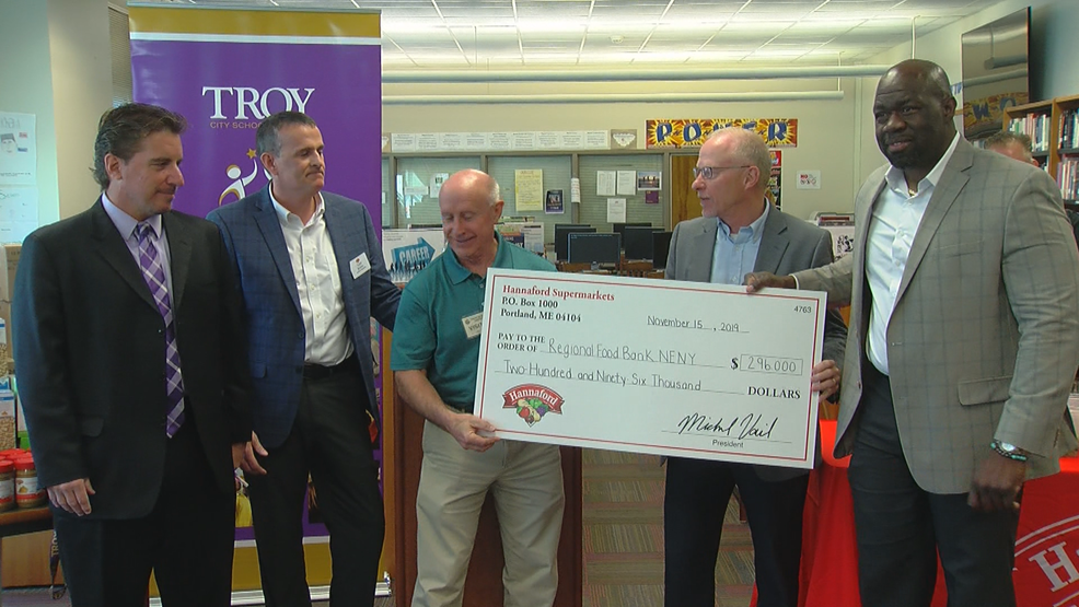 Hannaford Supermarkets Donating Thousands To Regional Food Bank Wrgb