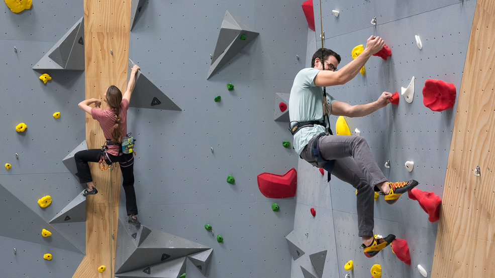 Check Out Loveland's Impressive New 55FootTall RockClimbing Wall