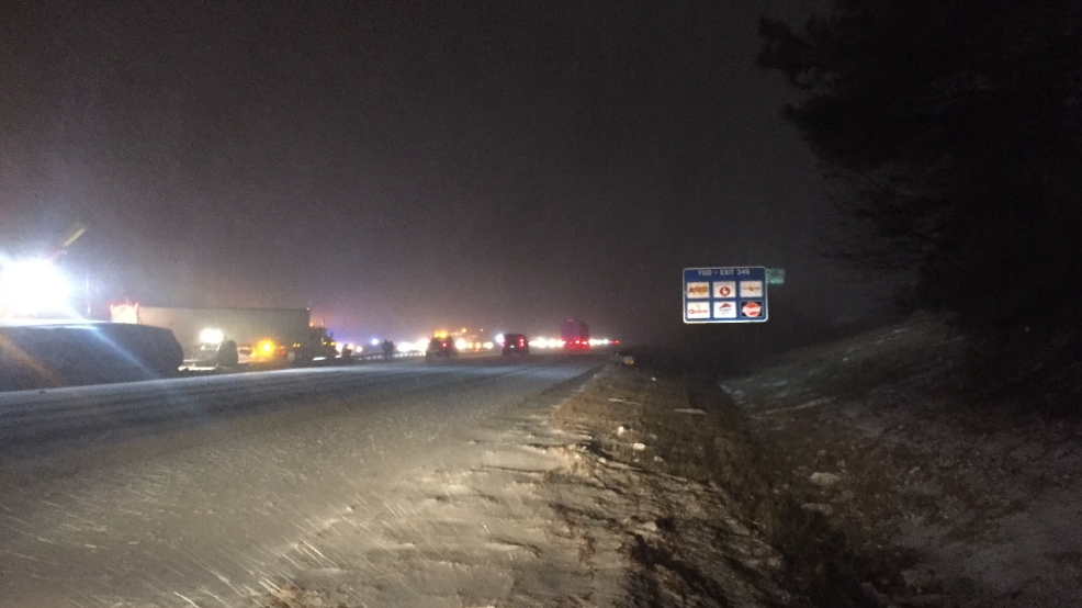 Inclement weather creates poor road conditions WTVC