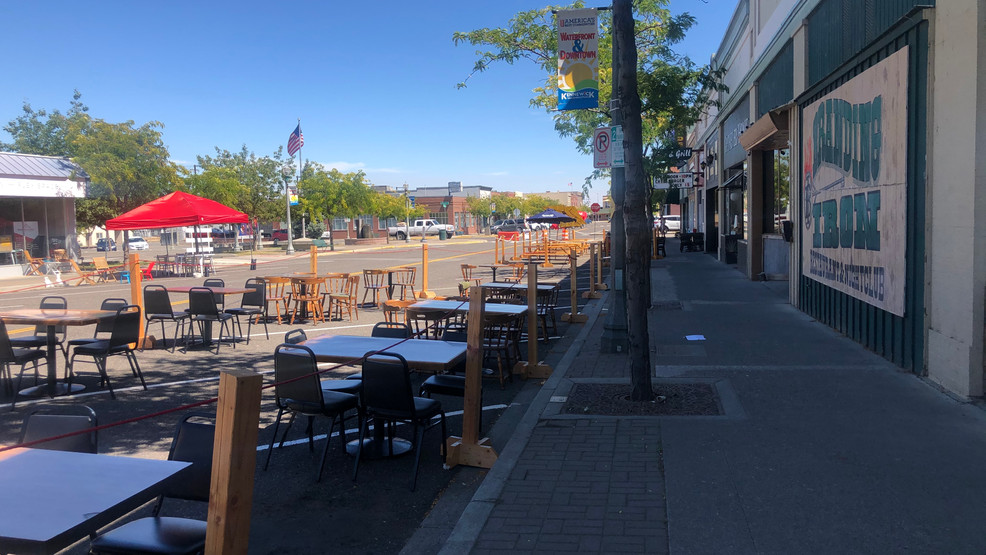 Kennewick reopens for outdoor dining only KEPR