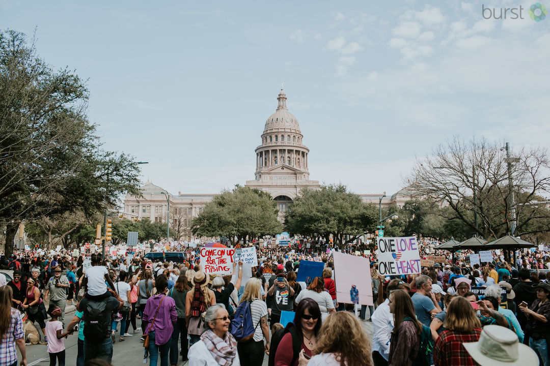 SLIDESHOW Women's March on Austin KEYE