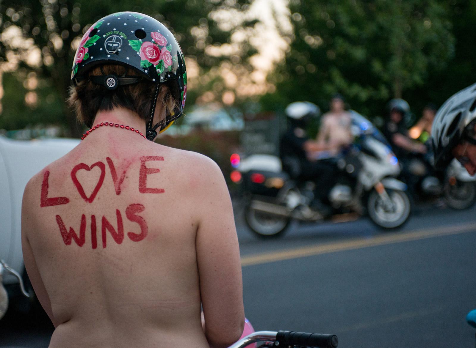 This year's World Naked Bike Ride Portland will be on June 23 KVAL