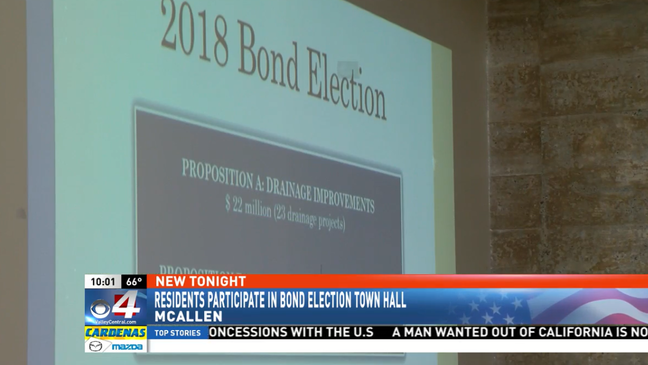 City of McAllen hosting town hall meetings in preparation for bond election	