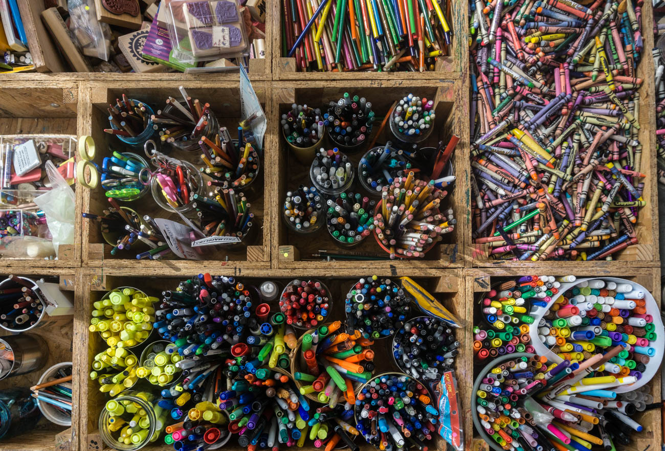 OTR’s Indigo Hippo Is Drafting A New Future For Unwanted Art Supplies