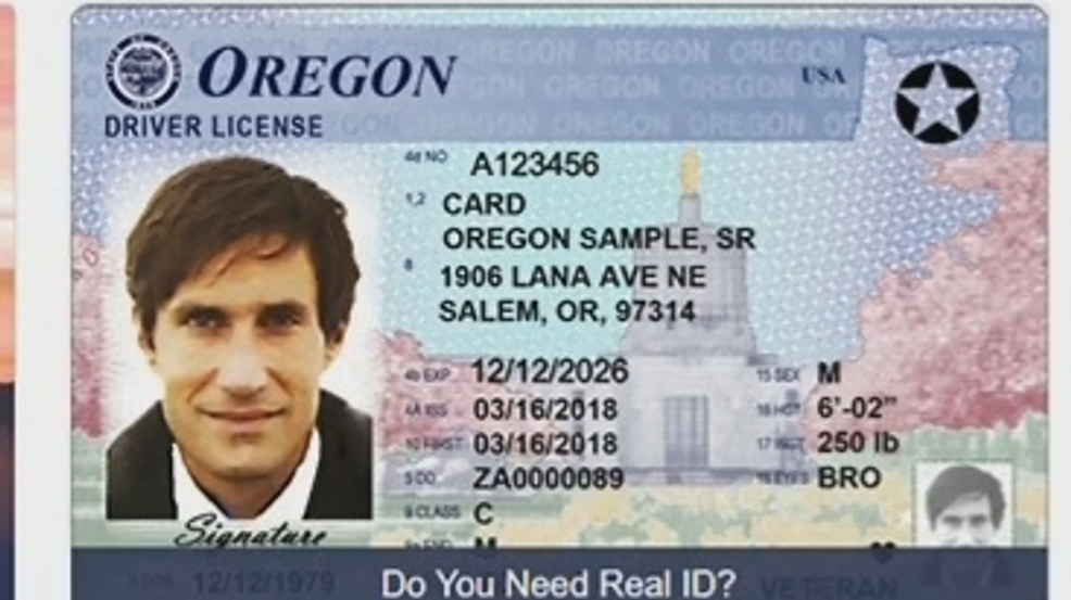 Oregon DMV can now issue Real licenses KMTR